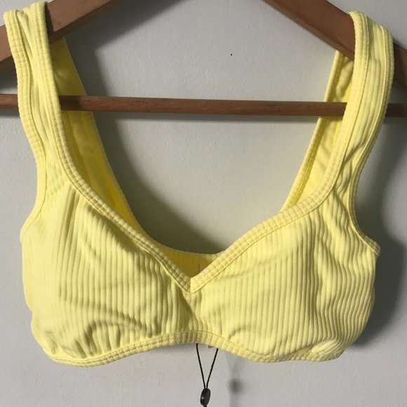 For Love and Lemons // Gemma Bra - Yellow, XXS - Picture 3 of 10